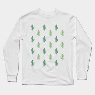 Cactus pattern Long Sleeve T-Shirt